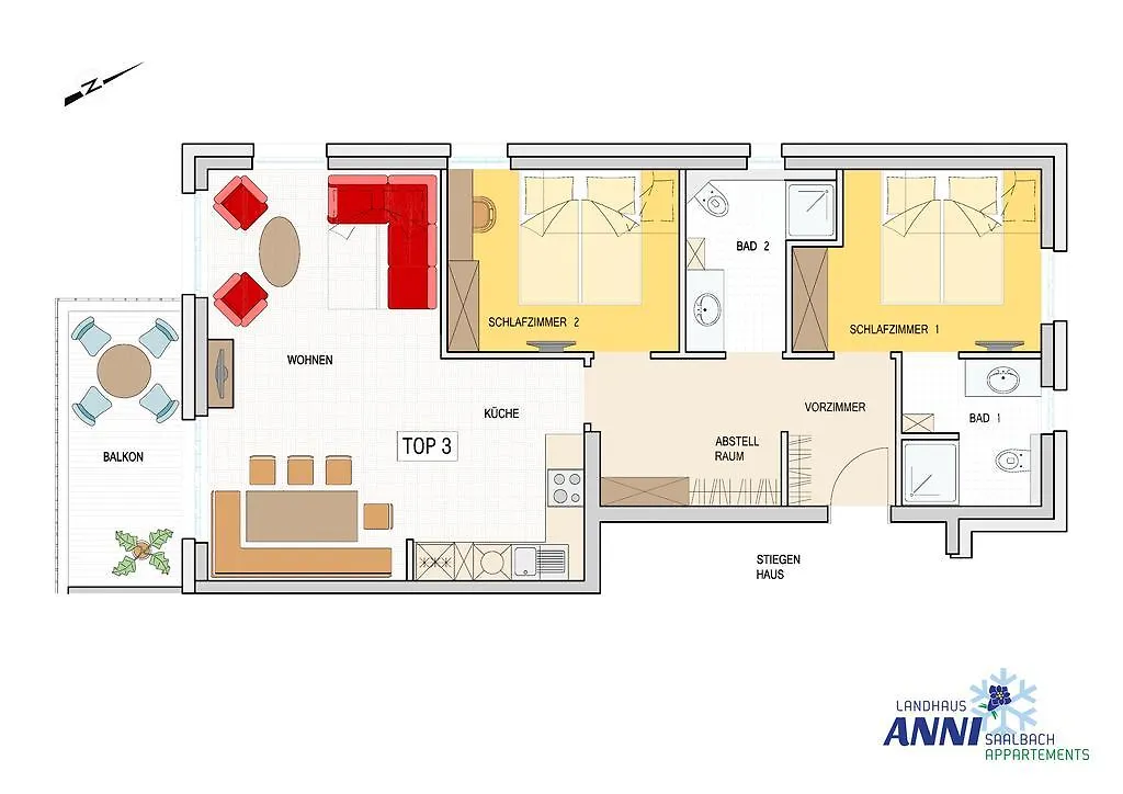 Landhaus Anni Apartment Saalbach-Hinterglemm
